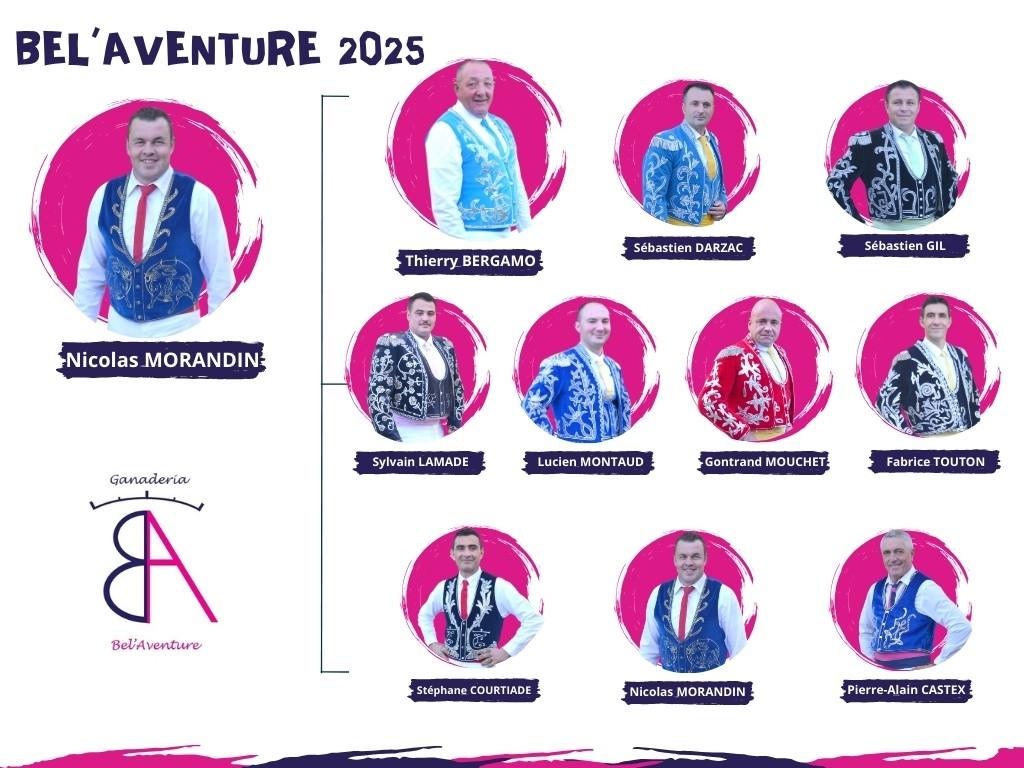 Bel aventure cuadrilla 2025